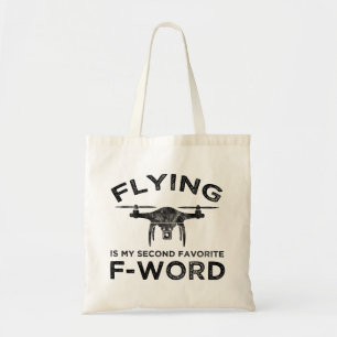 Flying Is My Second Favourite F-Word Tote Bag