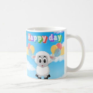Flying Joy – Happy Sheep Mug