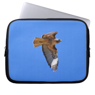 Flying Juvenile Red-Tailed Hawk Wildlife Sleeve