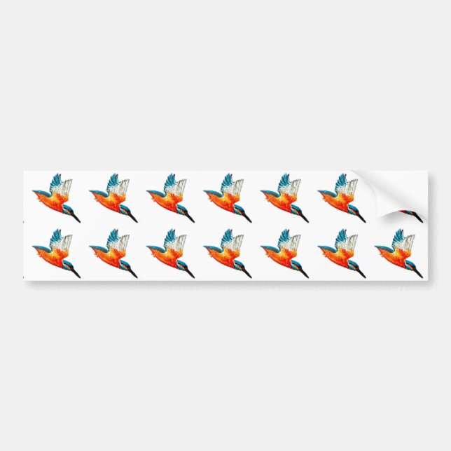 Flying Kingfishers Bumper Sticker (Front)