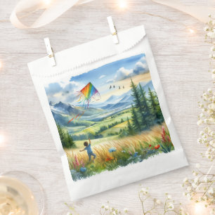 Flying Kite Favor Bags