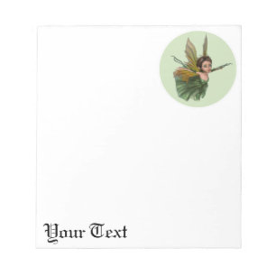 Flying Little Fairy Butterfly Notepad