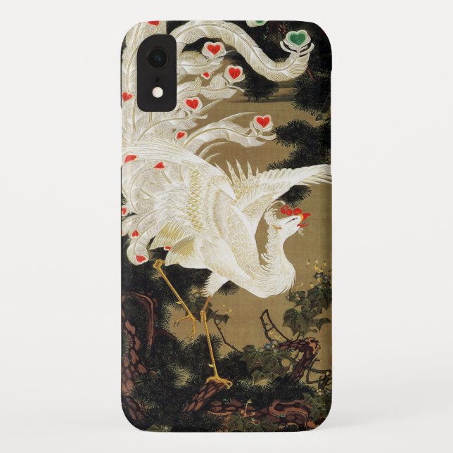 FLYING LOVE PHOENIX,Feathers,Hearts Valentine Day Case-Mate iPhone Case (Back)