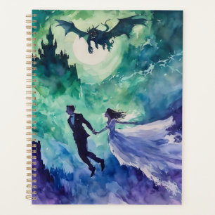 Flying Lovers - Watercolor Painting Planner