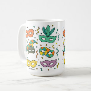 Flying Masks Coffee Mug
