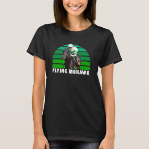 Flying Mohawk, Horse Racing, Del Mar, Santa Anita, T-Shirt