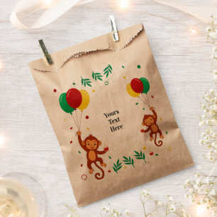 Flying Monkey Balloon Favour Bags
