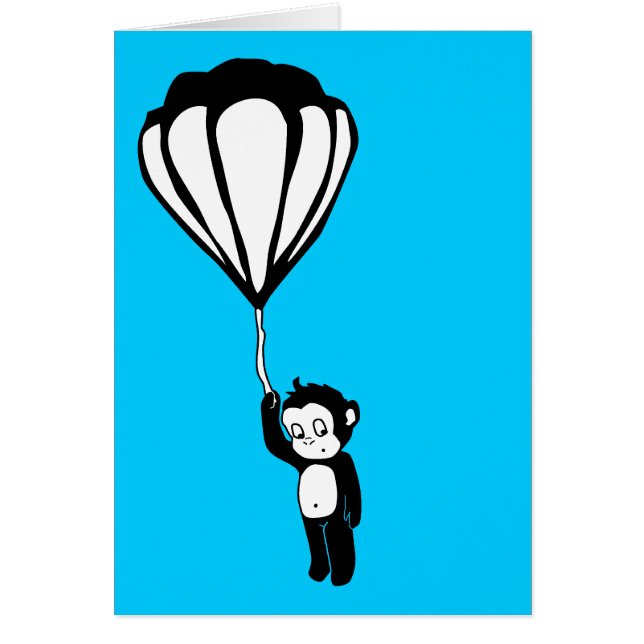 flying monkey : hot air balloon (Front)