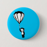 flying monkey : hot air balloon