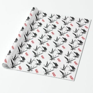 Flying Monkey! Tin Man Wizard of Oz Wrapping paper