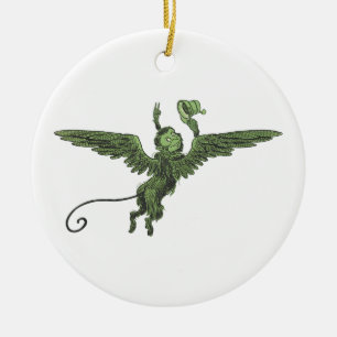 Flying Monkey, Wizard of Oz Ceramic Tree Decoration
