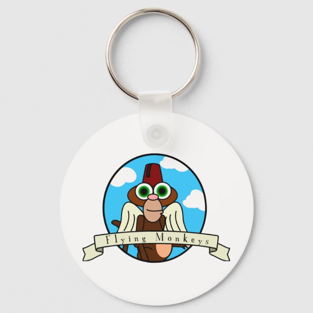 Flying Monkeys Key Ring (Front)
