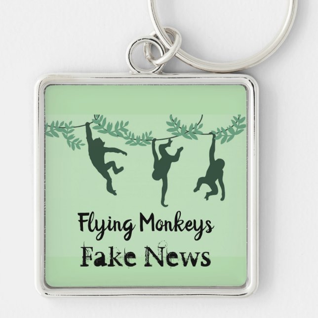 Flying Monkeys Keychain (Front)