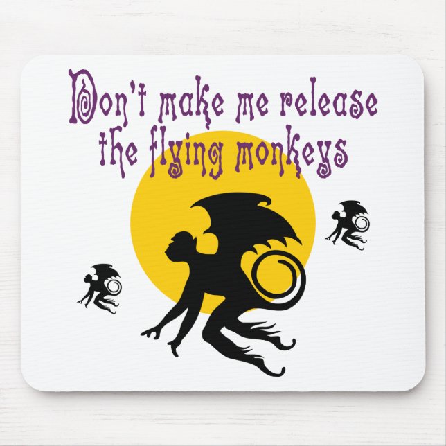 Flying Monkeys Mousepad (Front)
