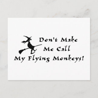 Flying Monkeys Postcard