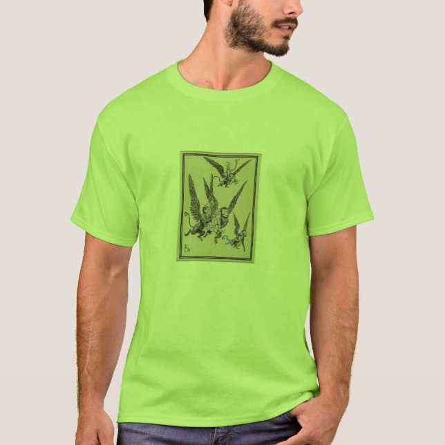 flying monkeys T-Shirt (Front)