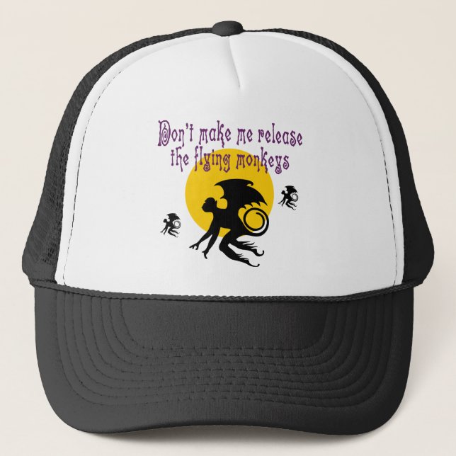 Flying Monkeys Trucker Hat (Front)