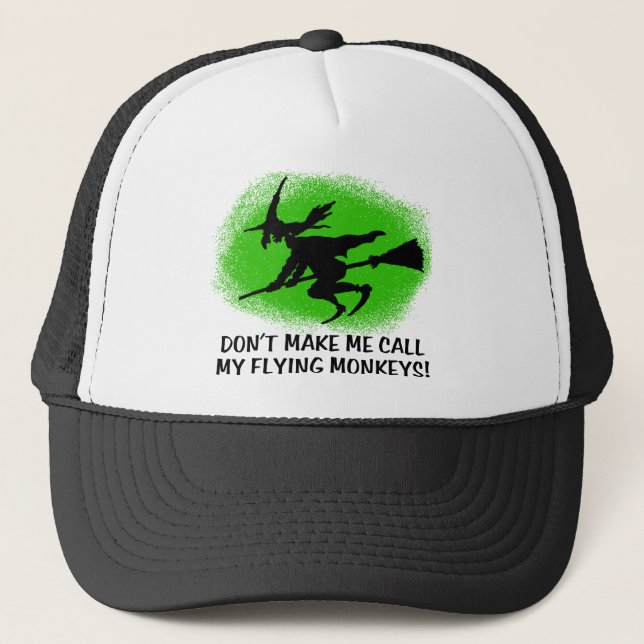 Flying Monkeys Trucker Hat (Front)