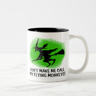 Flying Monkeys Two-Tone Coffee Mug