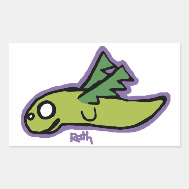 Flying Monster Sticker (Front)