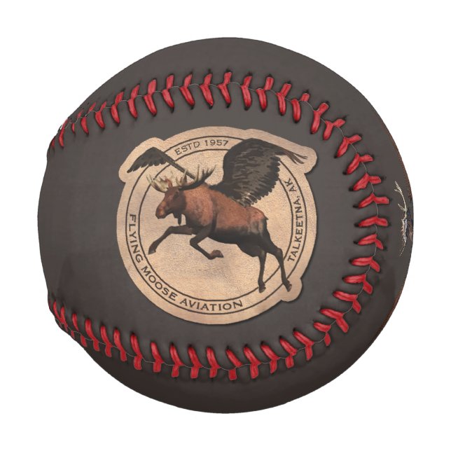 Flying Moose Aviation Baseball (Front Right)
