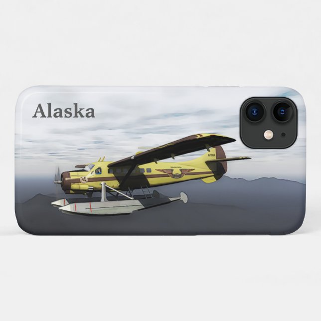 Flying Moose Aviation de Havilland DH3-C Otter Case-Mate iPhone Case (Back (Horizontal))