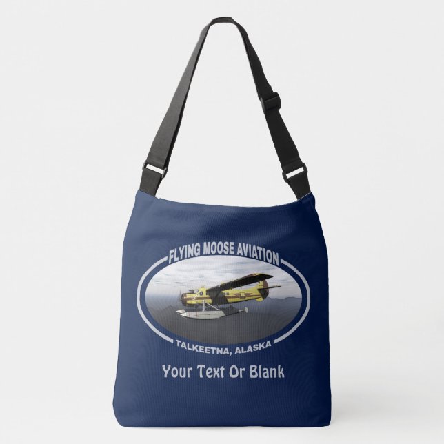 Flying Moose Aviation de Havilland DH3-C Otter Crossbody Bag (Front)