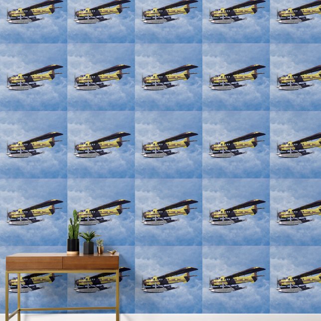 Flying Moose Aviation de Havilland Otter Wallpaper (Hallway)