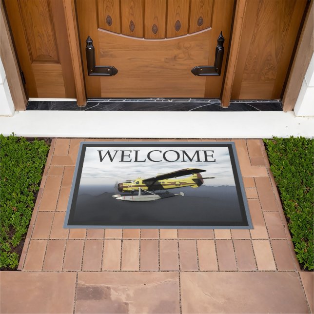 Flying Moose Aviation DH3-C Otter - Welcome Doormat (Outdoor)
