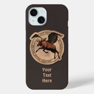 Flying Moose Aviation Patch Case-Mate iPhone Case