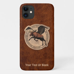 Flying Moose Aviation Patch iPhone 11 Case