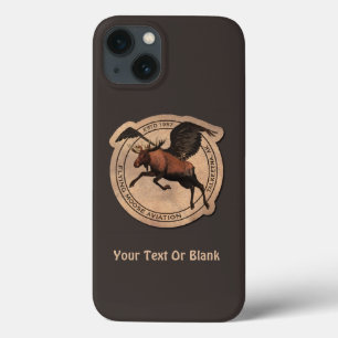 Flying Moose Aviation Patch iPhone 13 Case