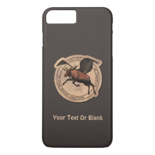 Flying Moose Aviation Patch iPhone 8 Plus/7 Plus Case