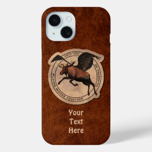 Flying Moose Aviation Patch Case-Mate iPhone Case