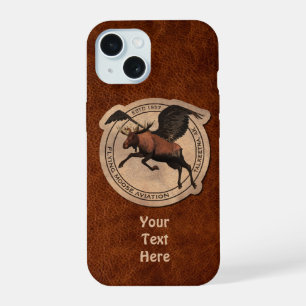 Flying Moose Aviation Patch Case-Mate iPhone Case