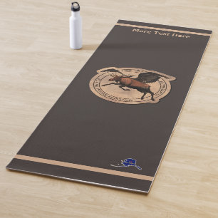 Flying Moose Aviation Patch Yoga Mat