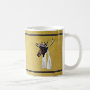 Flying Moose Aviation Pilot Coffee Mug