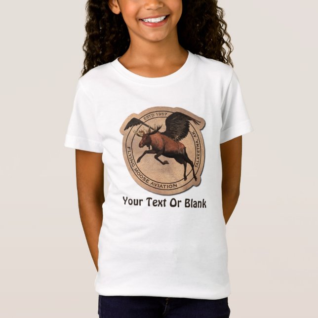 Flying Moose Aviation T-Shirt (Front)