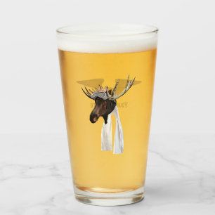 Flying Moose Bush Pilot Glass