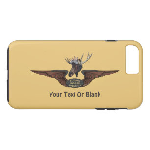 Flying Moose Bush Pilot Wings iPhone 8 Plus/7 Plus Case