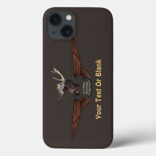 Flying Moose Bush Pilot Wings iPhone 13 Case