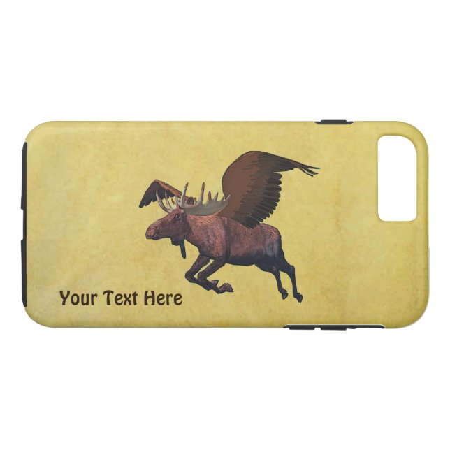 Flying Moose Case-Mate iPhone Case (Back (Horizontal))