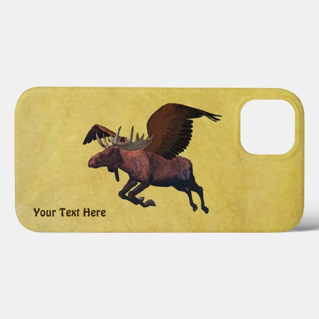 Flying Moose  Case-Mate iPhone Case (Back (Horizontal))