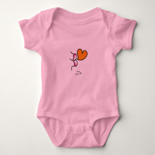 flying muackS!!! Pink - Bodysuits