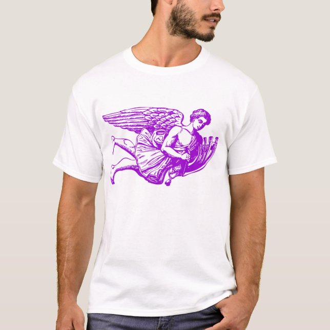 Flying Musical Angel T-Shirt (Front)