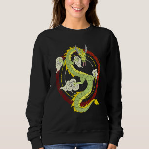 Flying Mystical Creature Asia Fantasy Animal Chine Sweatshirt
