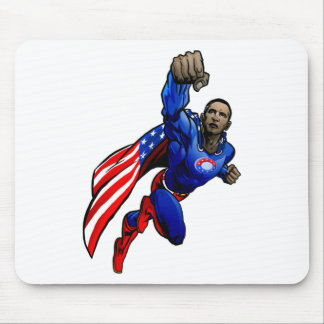 Flying Obama Mouse Mat