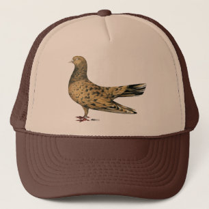 Flying Oriental Roller:  Almond Trucker Hat