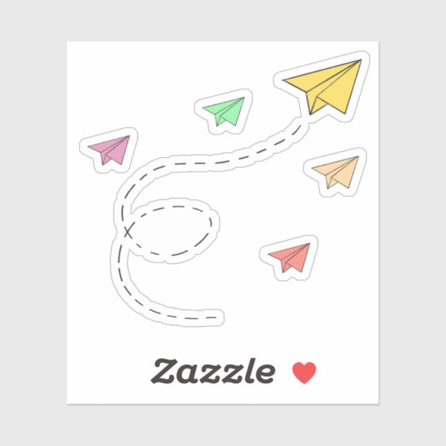 Flying paper planes (Sheet)
