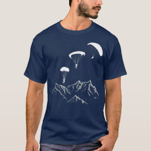 Flying Paraglider Skydiving Paragliding T-Shirt